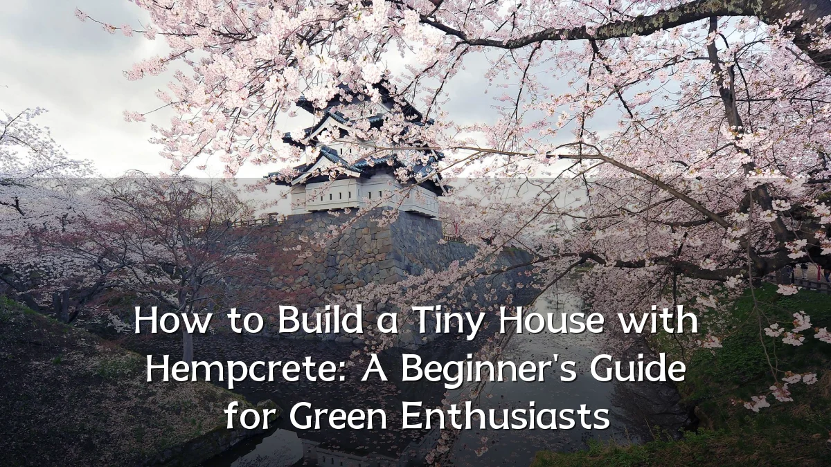 How to Build a Tiny House with Hempcrete: A Beginner's Guide for Green Enthusiasts
