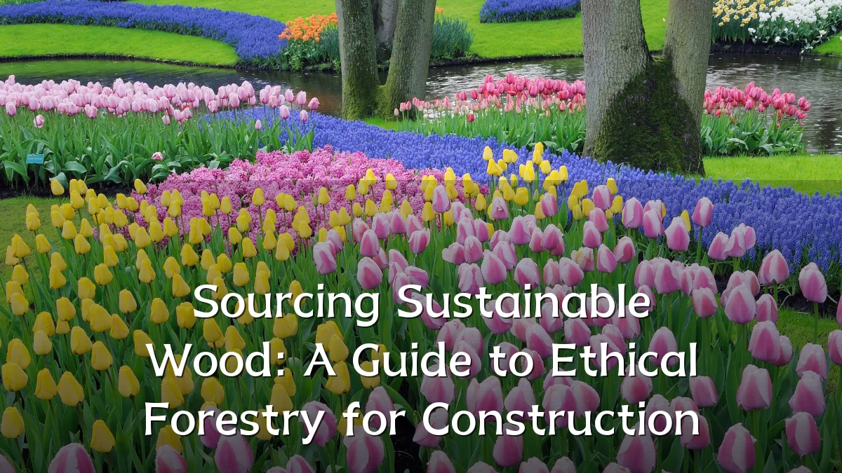 Sourcing Sustainable Wood: A Guide to Ethical Forestry for Construction