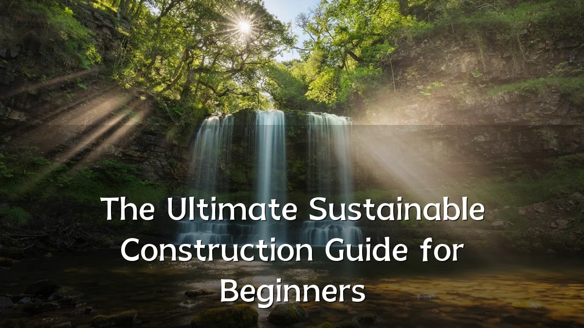 The Ultimate Sustainable Construction Guide for Beginners