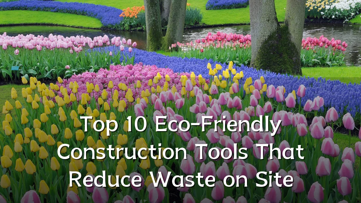 Top 10 Eco-Friendly Construction Tools That Reduce Waste on Site