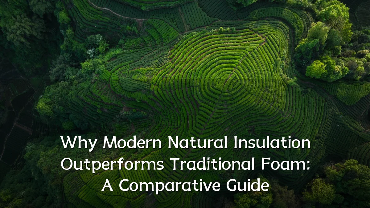 Why Modern Natural Insulation Outperforms Traditional Foam: A Comparative Guide