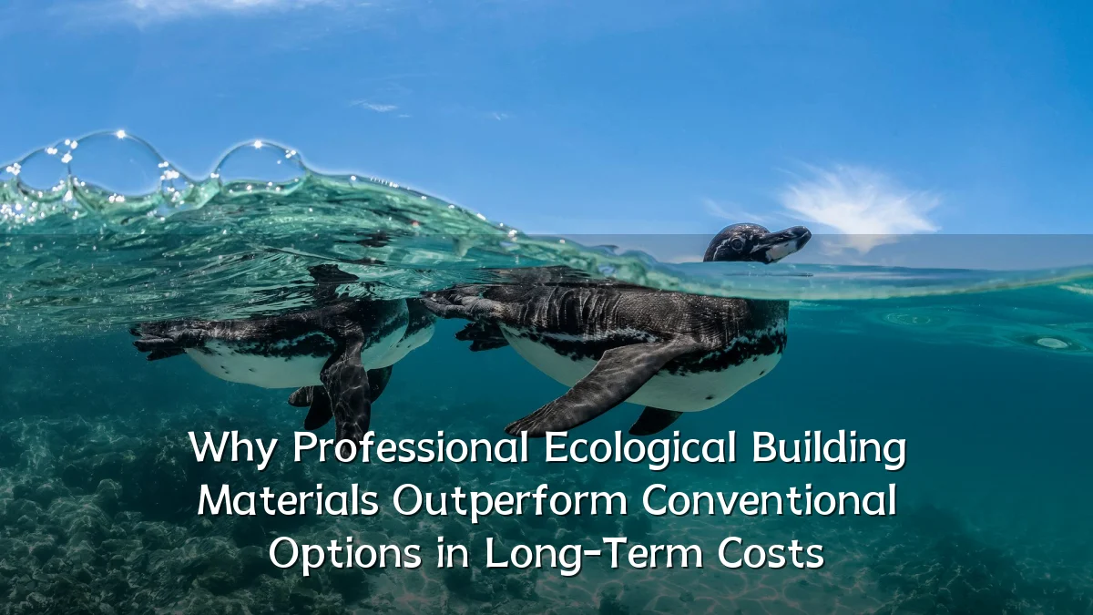 Why Professional Ecological Building Materials Outperform Conventional Options in Long-Term Costs