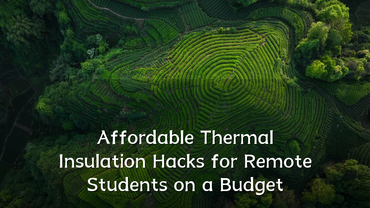 Affordable Thermal Insulation Hacks for Remote Students on a Budget