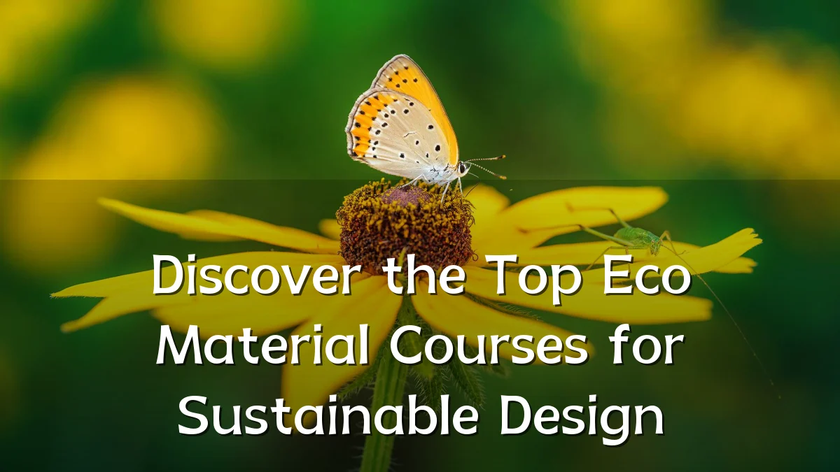 Discover the Top Eco Material Courses for Sustainable Design