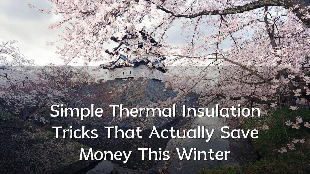 Simple Thermal Insulation Tricks That Actually Save Money This Winter