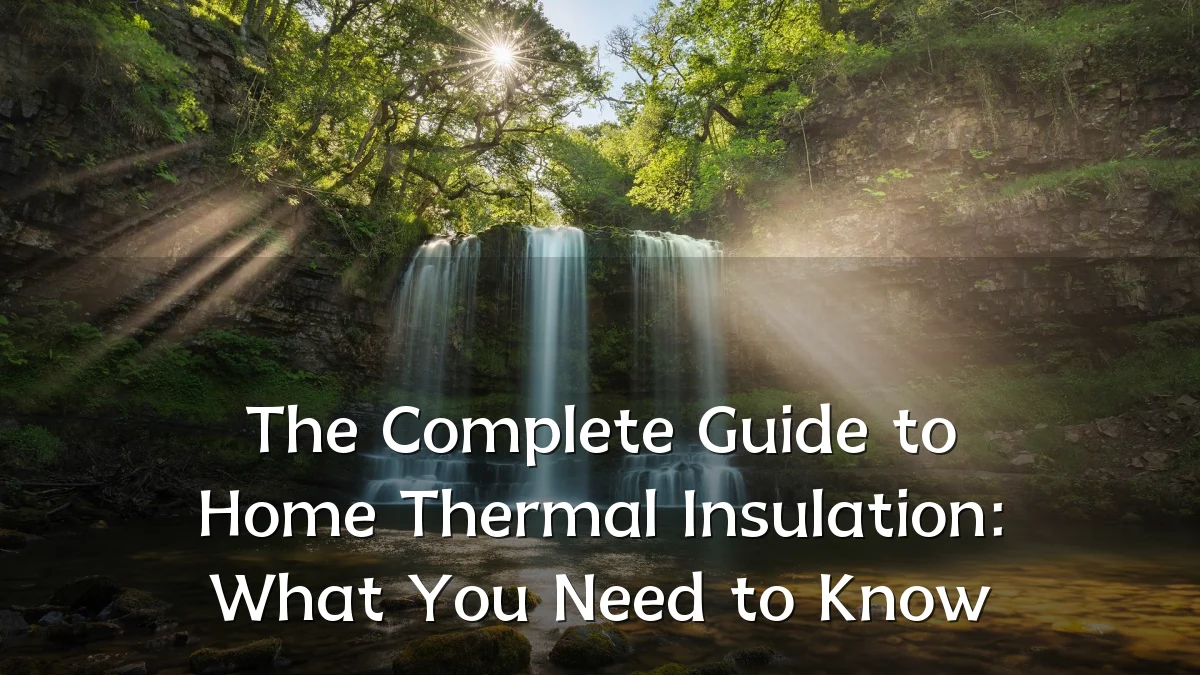 The Complete Guide to Home Thermal Insulation: What You Need to Know