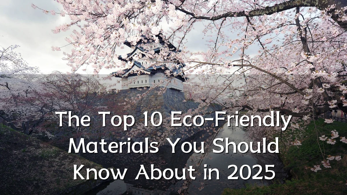 The Top 10 Eco-Friendly Materials You Should Know About in 2025