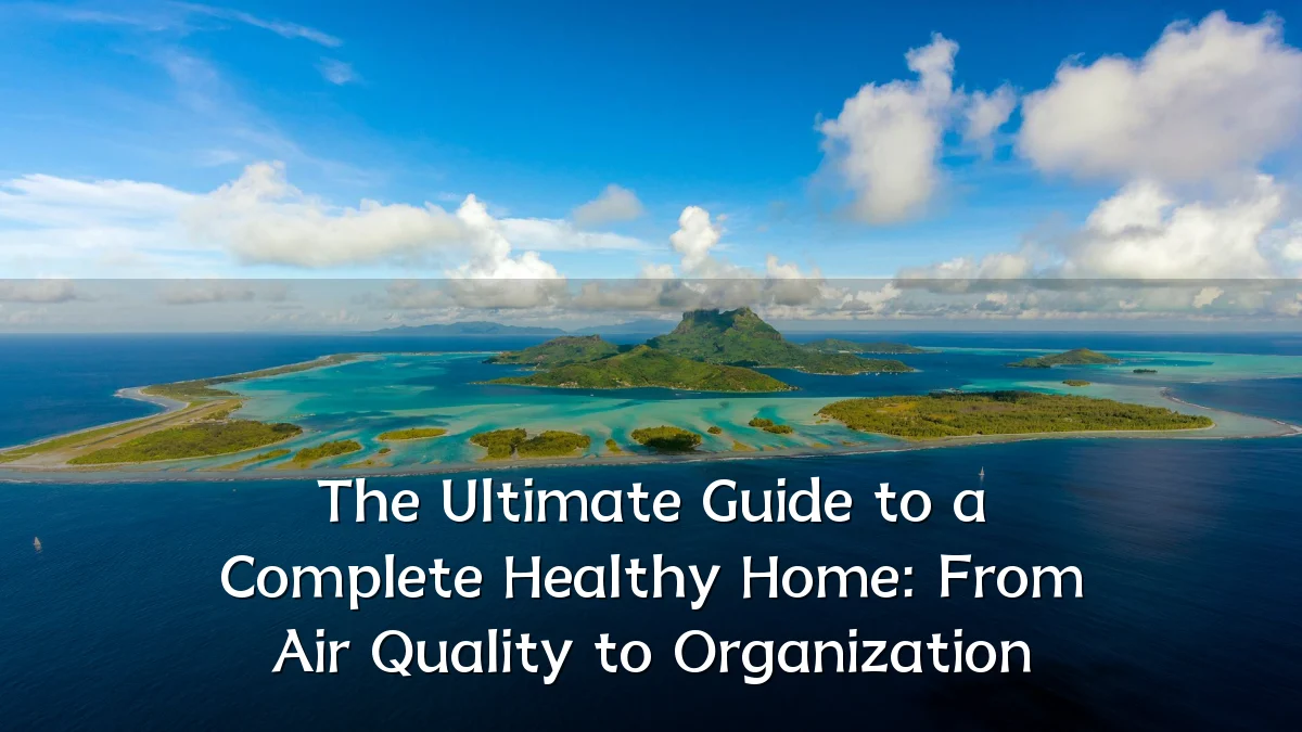 The Ultimate Guide to a Complete Healthy Home: From Air Quality to Organization