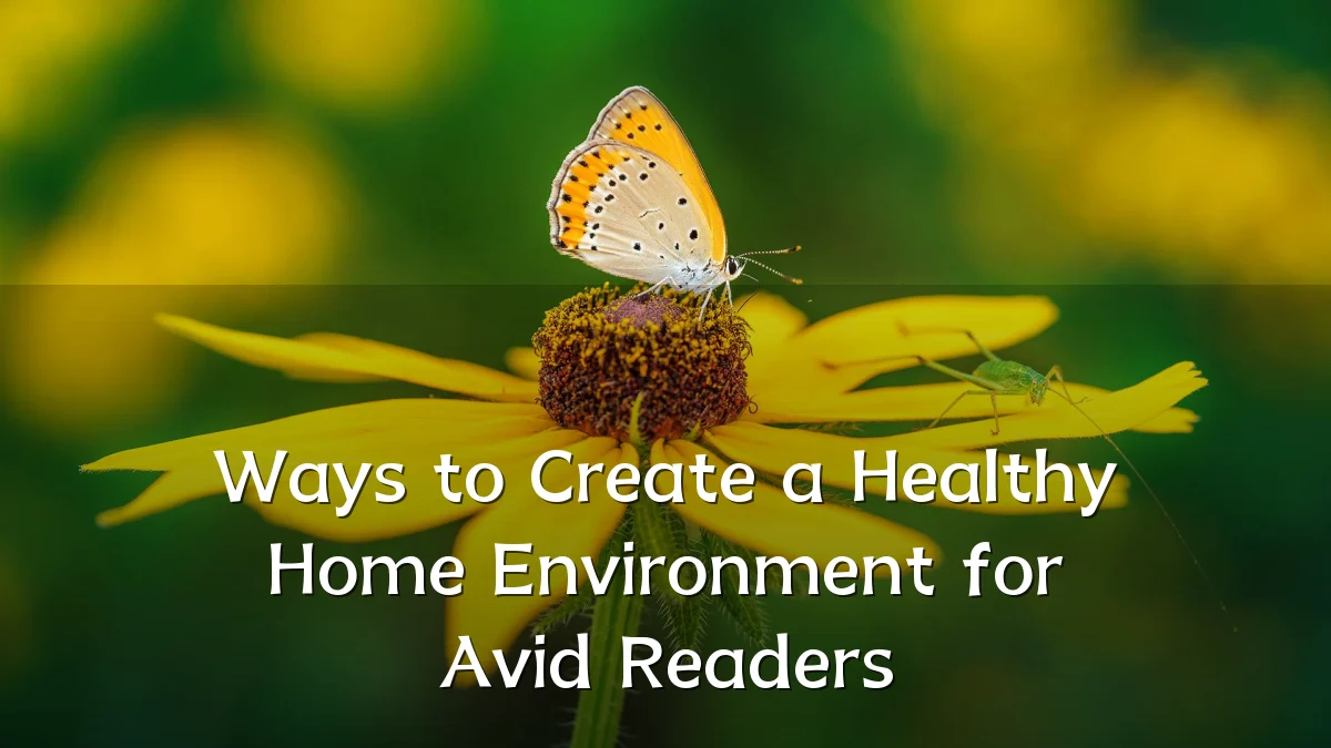 Ways to Create a Healthy Home Environment for Avid Readers